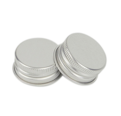 K906-2 chapeau en plastique en aluminium argenté ISO9001 universel pour les bouteilles en verre