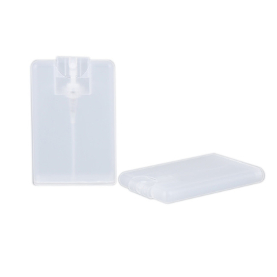 Pulvérisateur fait sur commande transparent 20ml multifonctionnel K1102 de carte de crédit