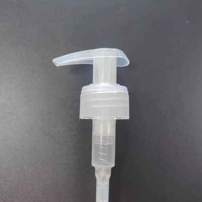 Le cou transparent 24/28 de distributeur de pompe de lotion déchargent le taux 1,20 - 1.50ml/T