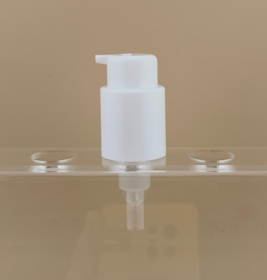 Pompe crème blanche ronde K702-8 pour flacons cosmétiques