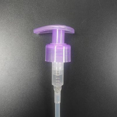 Pompes pour déversement de lotions pour le corps violette transparentes 1,20 - 1,50 ml/t