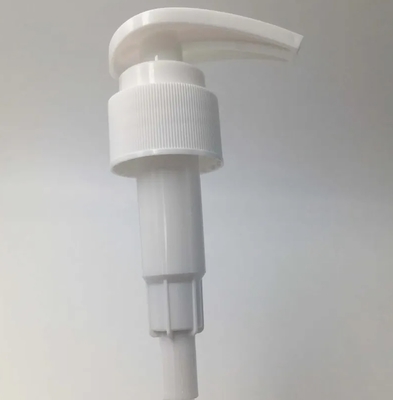 Pompe distributrice à vis pour soin de la peau en plastique