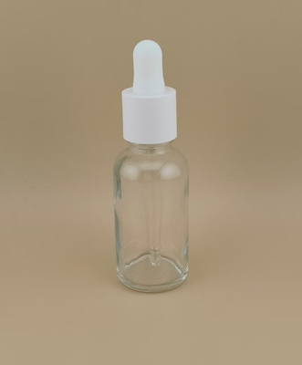 Bouteille de gouttelette en verre personnalisée pour les soins de la peau
