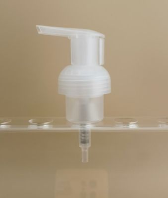 Conception Délicate Pompe en Mousse Plastique Transparent pour Bouteilles de Shampooing