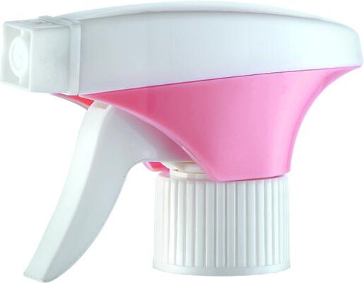 Pulvérisateur à double déclencheur 28mm 28/400 Pulvérisateur à déclencheur de jardin en plastique rose blanc PP