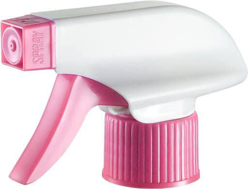 Pulvérisateur à gâchette en plastique avec fermeture à cliquet pour produits de nettoyage lourds