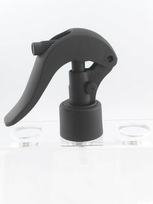 Pulvérisateur professionnel pour brume fine, plastique noir mat, gâchette en PP