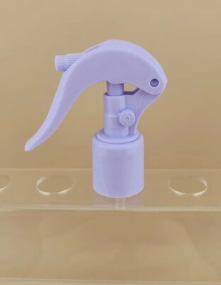Légère pourpre plastique mini pulvérisateur de déclenchement K604-1 pour les bouteilles et la coiffure