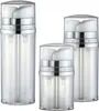 Vente en gros de bouteille sans air à double canon Crème pour soins du visage Soins personnels Couleur cosmétique personnalisée