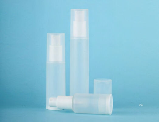 Bouteille de pompe à vide cosmétique sans air en plastique PP