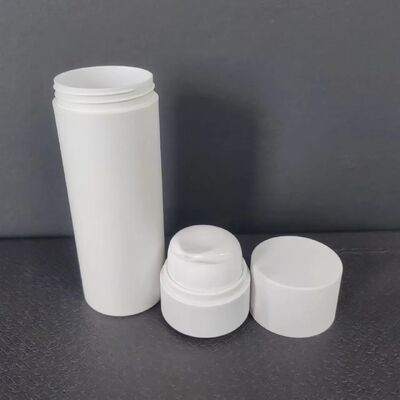 Récipient de crème solaire 30ml, pompe à presser, bouteille de crème solaire, cosmétiques en forme d'œuf, en plastique, personnalisé, vide, blanc