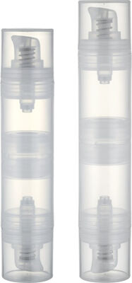 20 ml 30 ml de pompe à lotion à crème double face transparente pour les cosmétiques
