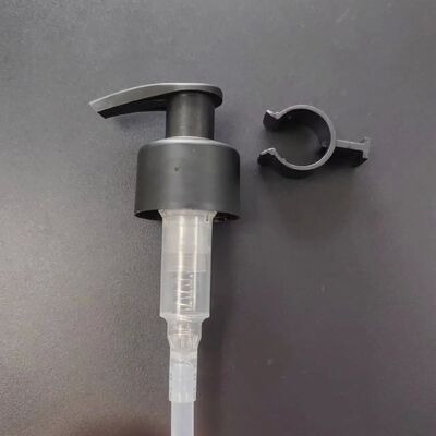 Nouveau design pompe à lotion en plastique de 24 mm 28 mm avec verrouillage gauche-droite pompe à lotion avec pince