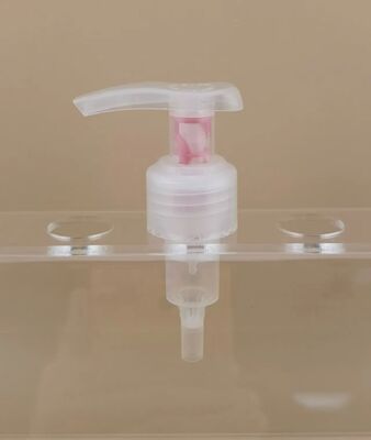 Pompes de lotion gauche-droite claires pour la crème