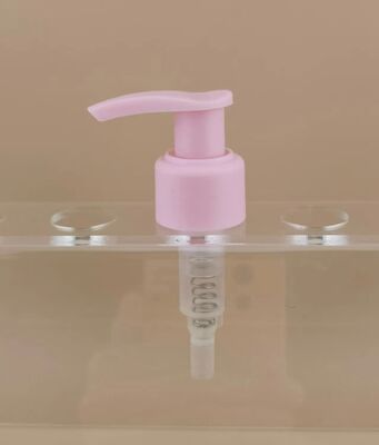Pompe à lotion rose à verrouillage gauche-droite pour cosmétiques pour filles