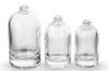 Bouteilles en verre parfumé rondes et vides, claires et claires, parfums 30 ml et 50 ml