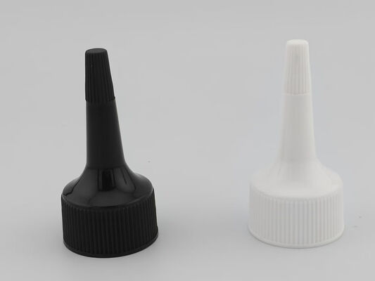 Couvercle du distributeur de bouteilles 24 mm, fermeture à vis à ruban blanc
