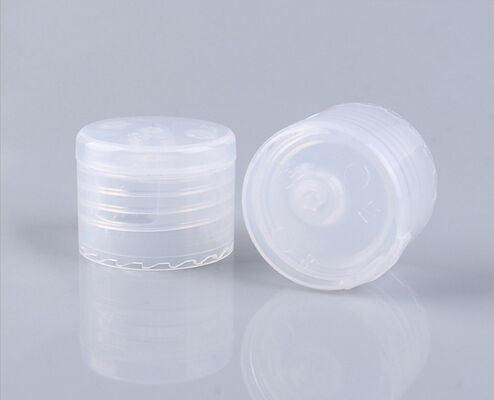 Couvercle de bouteille à surface lisse 24 28 mm Bouteille de shampooing à pression en plastique