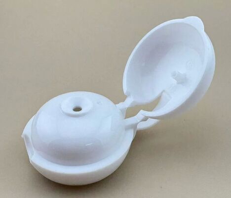 Bouchon de bouteille cosmétique blanc 28 mm Bouchon de bouteille en plastique rond pour le liquide de lavage des mains