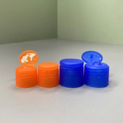 Bouteille de shampooing liquide en plastique en PP mat 24/410 à vis de détergent