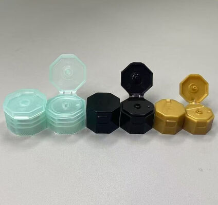 Forme octogonale 24 mm Caps à capuche en plastique en forme spéciale