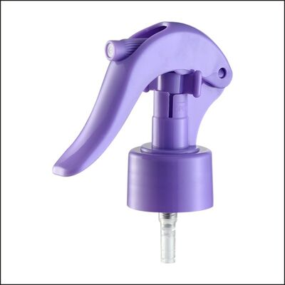 Mini pulvérisateur à déclencheur en plastique noir pour coiffure