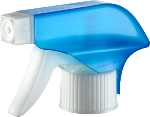 Pulvérisateur bleu clair de pompe de déclencheur du dosage 0.85cc de la couleur 28mm, déclencheur de mousse