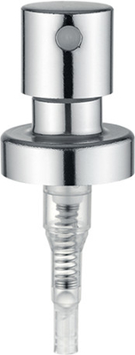 Matière plastique du cuir embouti K402-1 de parfum de pompe de biens argentés de pulvérisateur