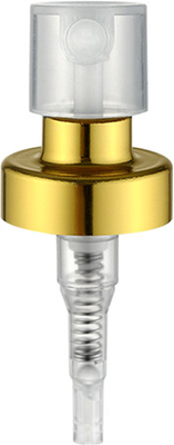 Pompe pratique de parfum de Crimpless d'or, tête de jet de parfum de K402-2 0.13cc