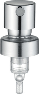 Couleur argentée en aluminium fine du pulvérisateur 0.10cc de pompe de parfum de brume d'ODM K403
