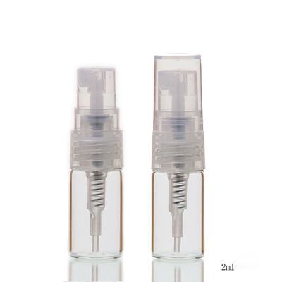 Fioles en plastique jetables de parfum de dimension de l'échantillon, K1209 Mini Perfume Bottle non-toxique