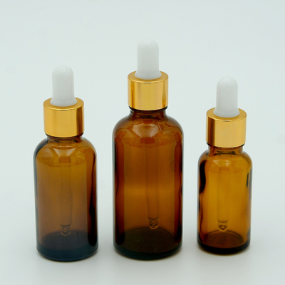Compte-gouttes évident d'huile essentielle de bourreur avec la bouteille en verre K1013 de preuve légère