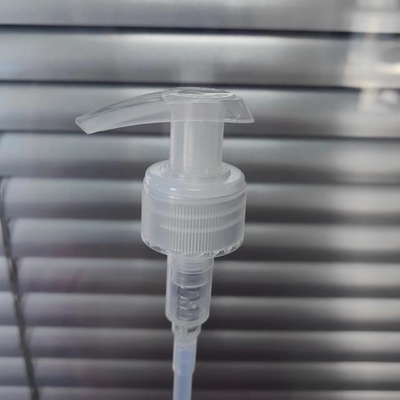 Le cou transparent 24/28 de distributeur de pompe de lotion déchargent le taux 1,20 - 1.50ml/T