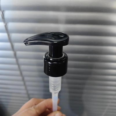 Sortie 1,20 - pompe de distributeur de lotion du noir 1.50ml/T pour le shampooing de lotion de corps