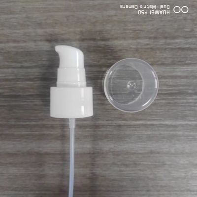 pompe à sérum entièrement en plastique pompe à crème 18/20/24/28 à demi-couvercle pleine couverture