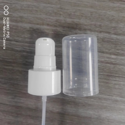 pompe à sérum entièrement en plastique pompe à crème 18/20/24/28 à demi-couvercle pleine couverture