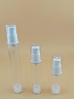 Vente à chaud de la peau de soins de la lotion sans air bouteille pompe à pulvérisation bouteille pour sac d'échantillon
