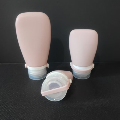 Bouteilles en silicone de taille de voyage