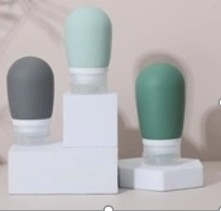 Proof de fuite portable shampooing vide taille de voyage bouteilles de silicone contenant de la crème