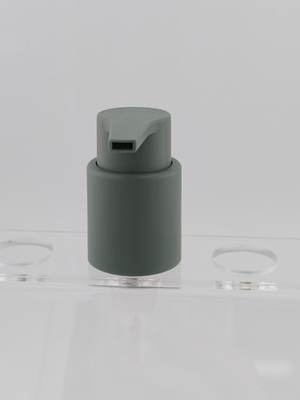 28/410 Pompes à crème pour bouteille en plastique vert mat