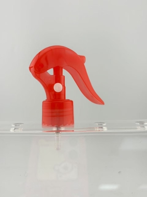 Utilisation des produits de soins personnels Mini déclencheur en plastique pour emballage cosmétique rouge