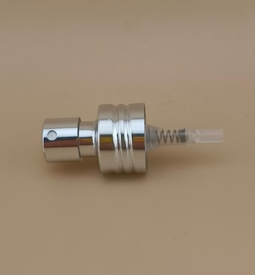 Bouton d'aluminium argenté personnalisé, bouton de pulvérisation fin, vis K405-1 pour le parfum
