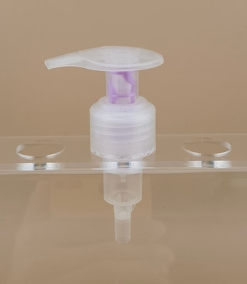 Pompes de lotion blanche claire verrouillage gauche-droite K204-2 pour les soins de la peau