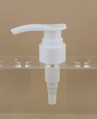 Pompe à lotion à vis haute puissance K206-5 pour soins de la peau en PP plastique personnalisé en blanc