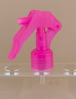 Certification ISO9001/ISO14001 Mini pulvérisateur à déclencheur en plastique rose foncé K603-1 pour bouteilles de coiffure