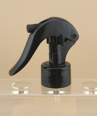 K604-1 Mini pulvérisateur à déclencheur en plastique noir certifié ISO9001/ISO14001 et adapté à la coiffure