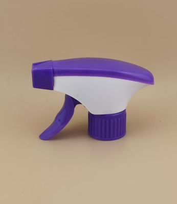 Pulvérisateur à déclencheur simple K101-6 à double couleur blanc et violet pour cosmétiques