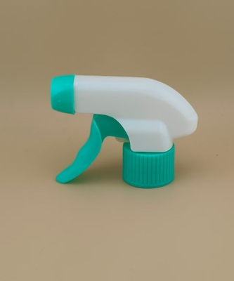 Pulvérisateur à déclencheur simple blanc et cyan K107 pour cosmétiques