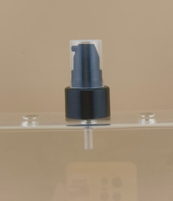 Belle conception Pompe à crème en plastique noir K701-5 pour flacons cosmétiques