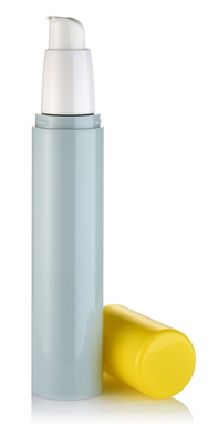 Flacon pompe airless rond en PP coloré de bonne qualité pour soins de la peau